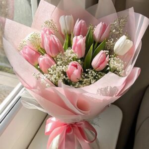 ramo de tulipanes