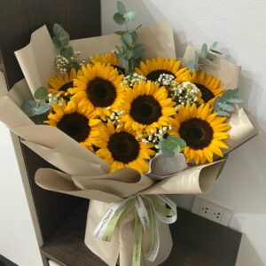 ramo de girasoles